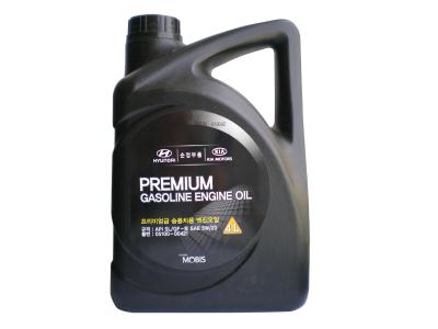 Hyundai/KIA Premium Gasoline SAE 5W20 SL/GF-3, 4л